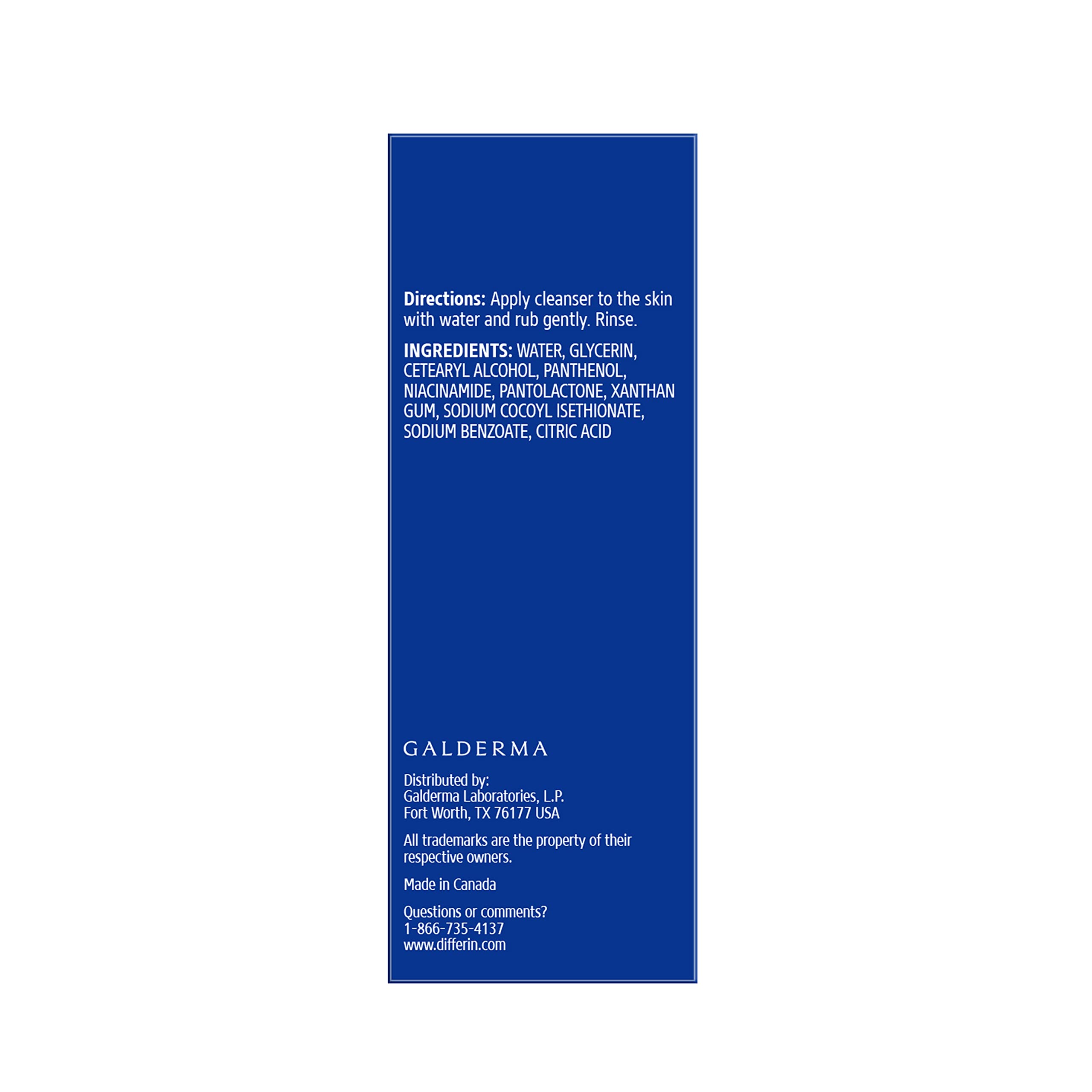 Foto 3 pulgar | Limpiador Facial Differin Jabón Facial Calmante 120 ml - Venta Internacional
