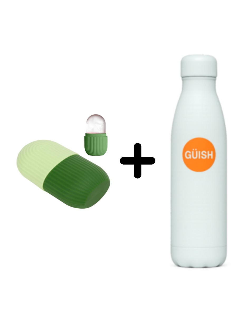 Foto 2 pulgar | Rodillo Silicón Hielo Para Masaje Facial + Termo Güish Gratis