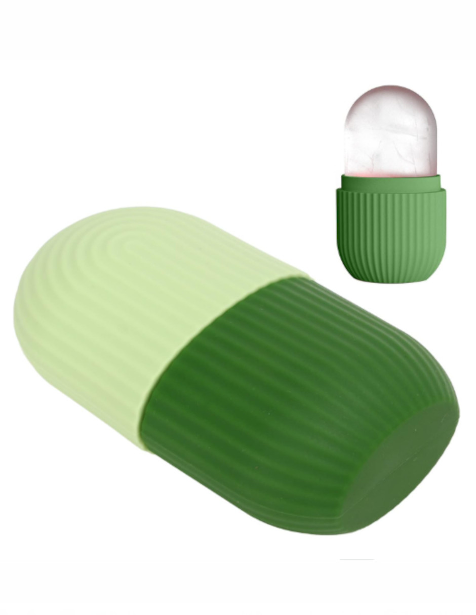 Foto 3 pulgar | Rodillo Silicón Hielo Para Masaje Facial + Termo Güish Gratis