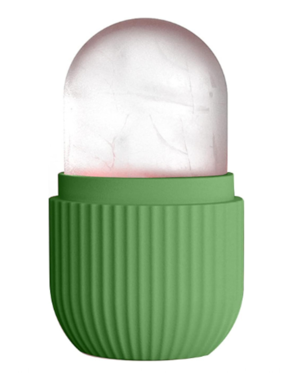 Foto 4 pulgar | Rodillo Silicón Hielo Para Masaje Facial + Termo Güish Gratis