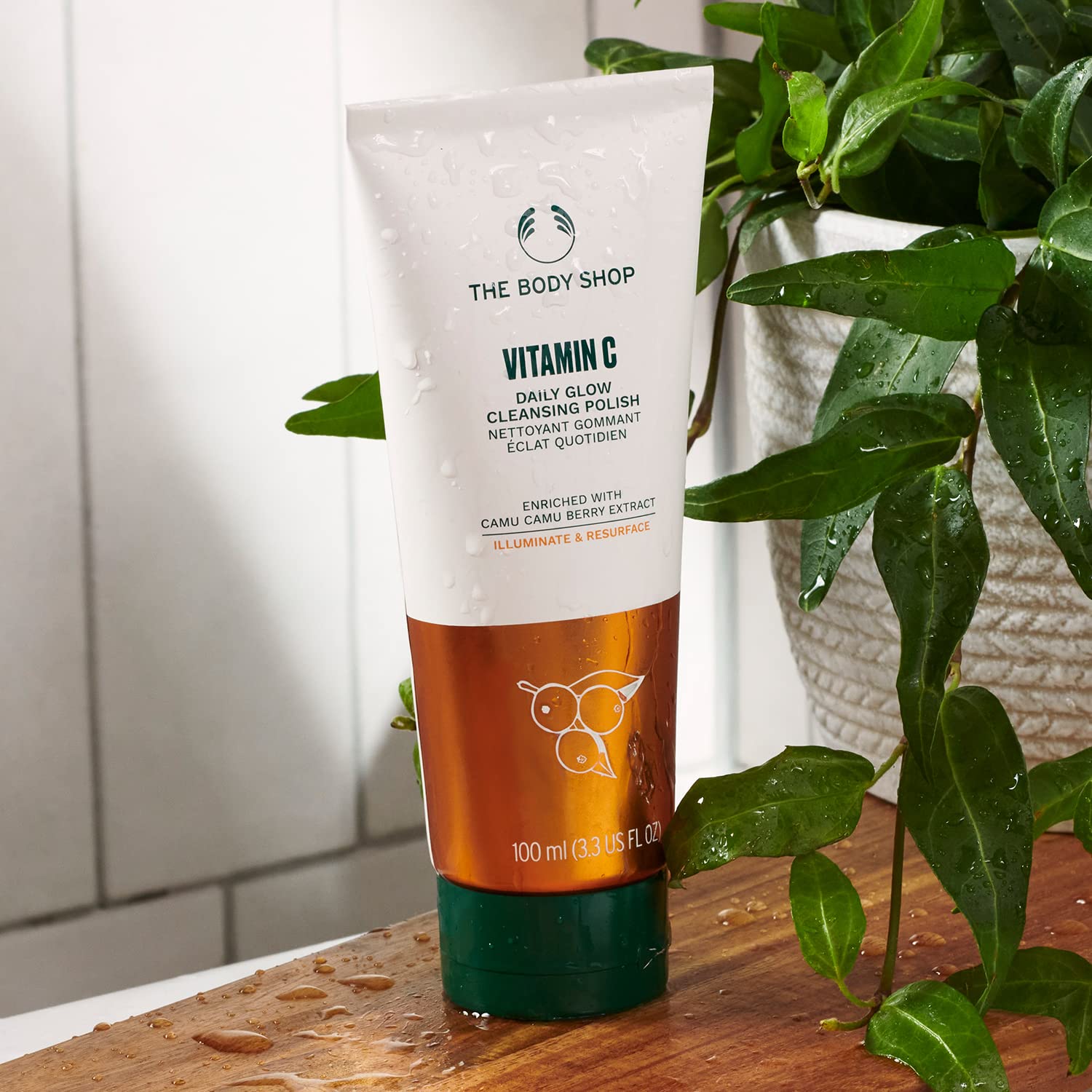 Foto 5 pulgar | Esmalte Limpiador The Body Shop Vitamin C Daily Glow  100 Ml - Venta Internacional.