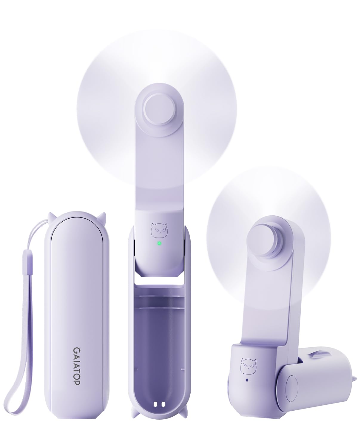 Foto 2 pulgar | Ventilador Portátil De Mano Gaiatop Plegable Con Batería De 2000 Mah - Venta Internacional.