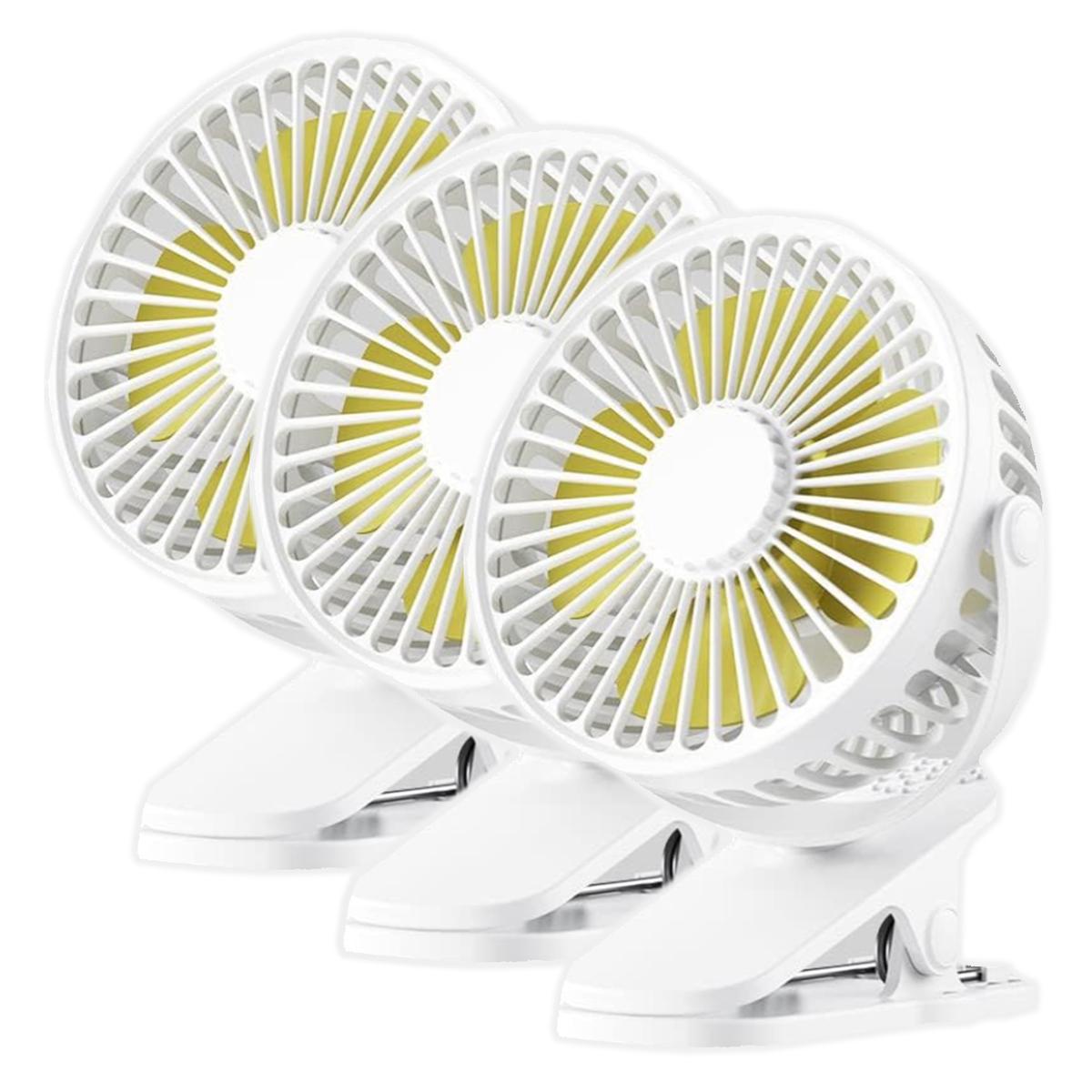 Foto 2 pulgar | Ventilador Ventdepot Mxrew-003 3 Piezas Blancas