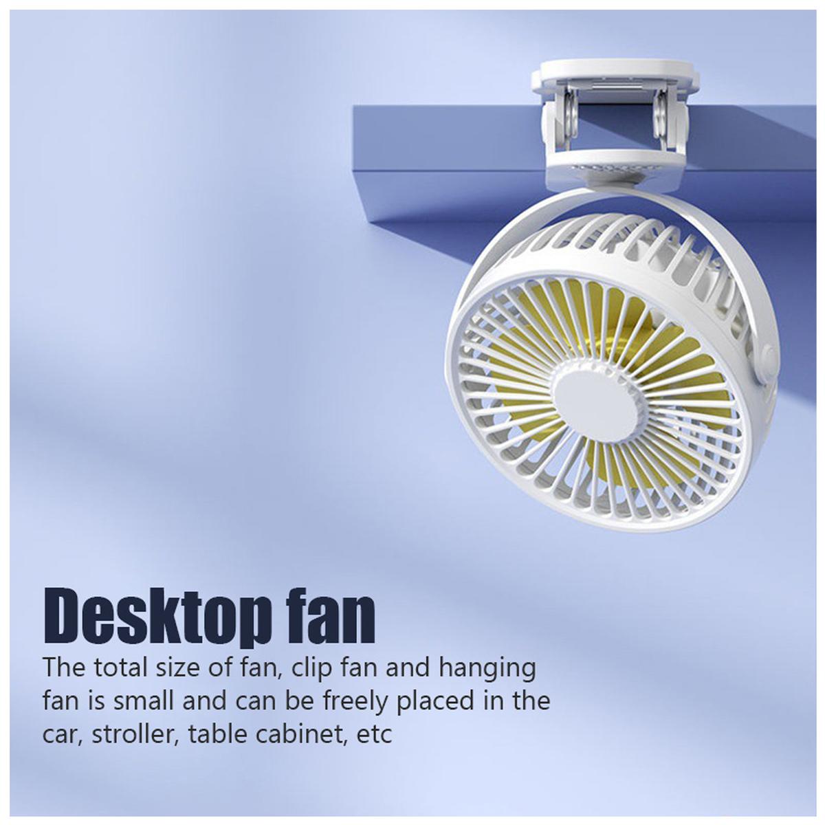 Foto 4 pulgar | Ventilador Recargable Usb Ventdepot Mxrew-005 5 Piezas Blancas