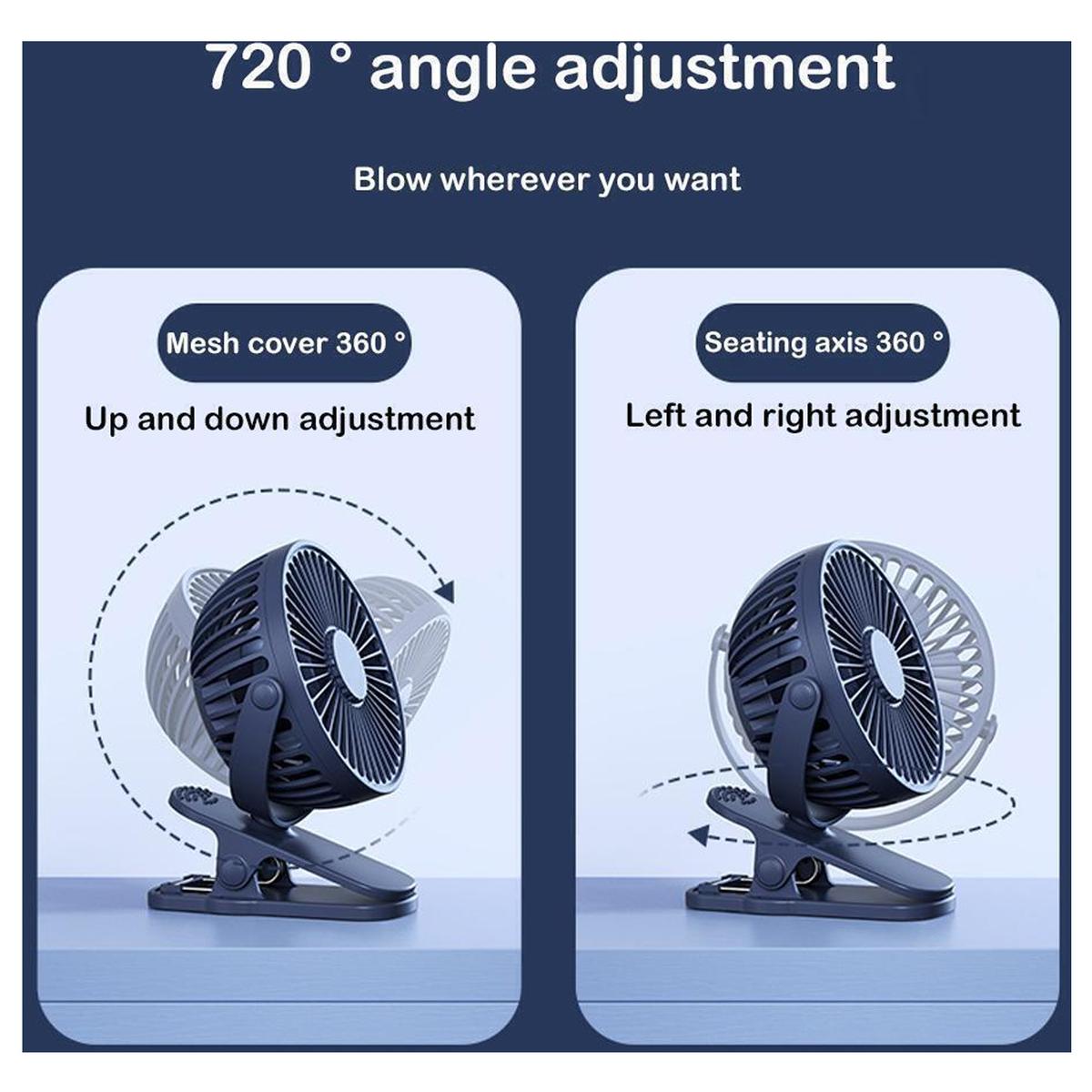 Foto 4 pulgar | Ventilador Ventdepot Mxbbz-003 3 Piezas Azul