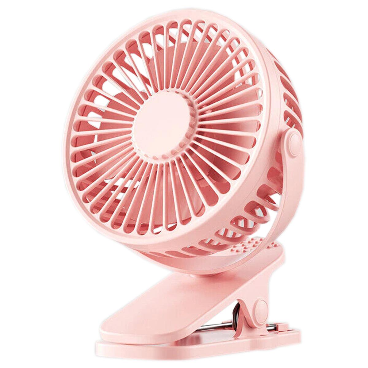 Miniventilador Con Clip Ventdepot Mxzep-001 Rosa