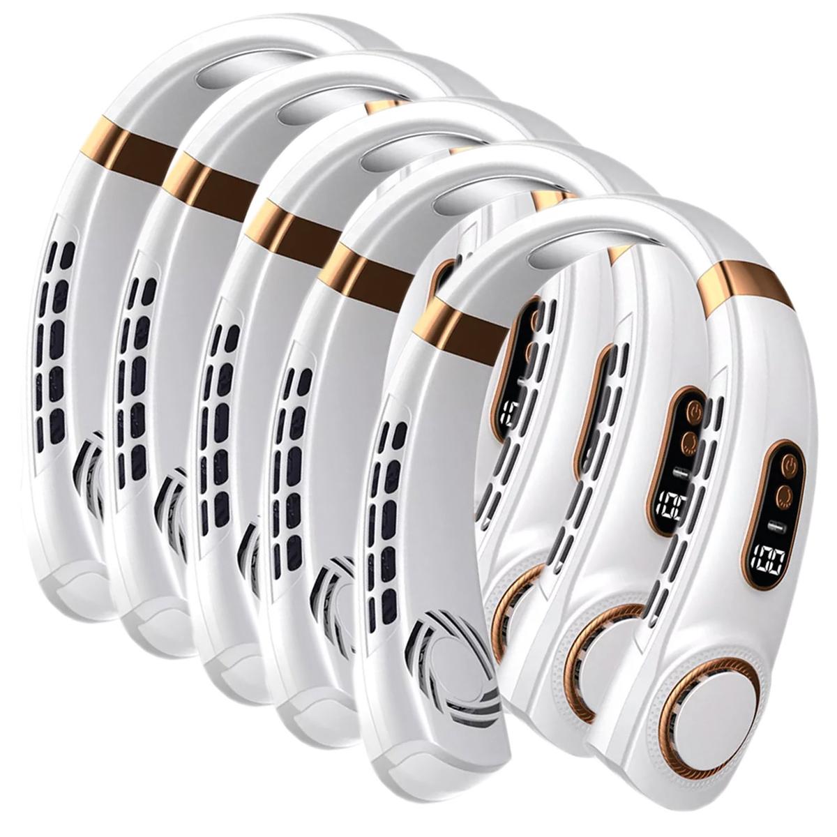 Foto 2 pulgar | Ventiladores Silenciosos Ventdepot Mxzfw-005 5 Piezas Blanco