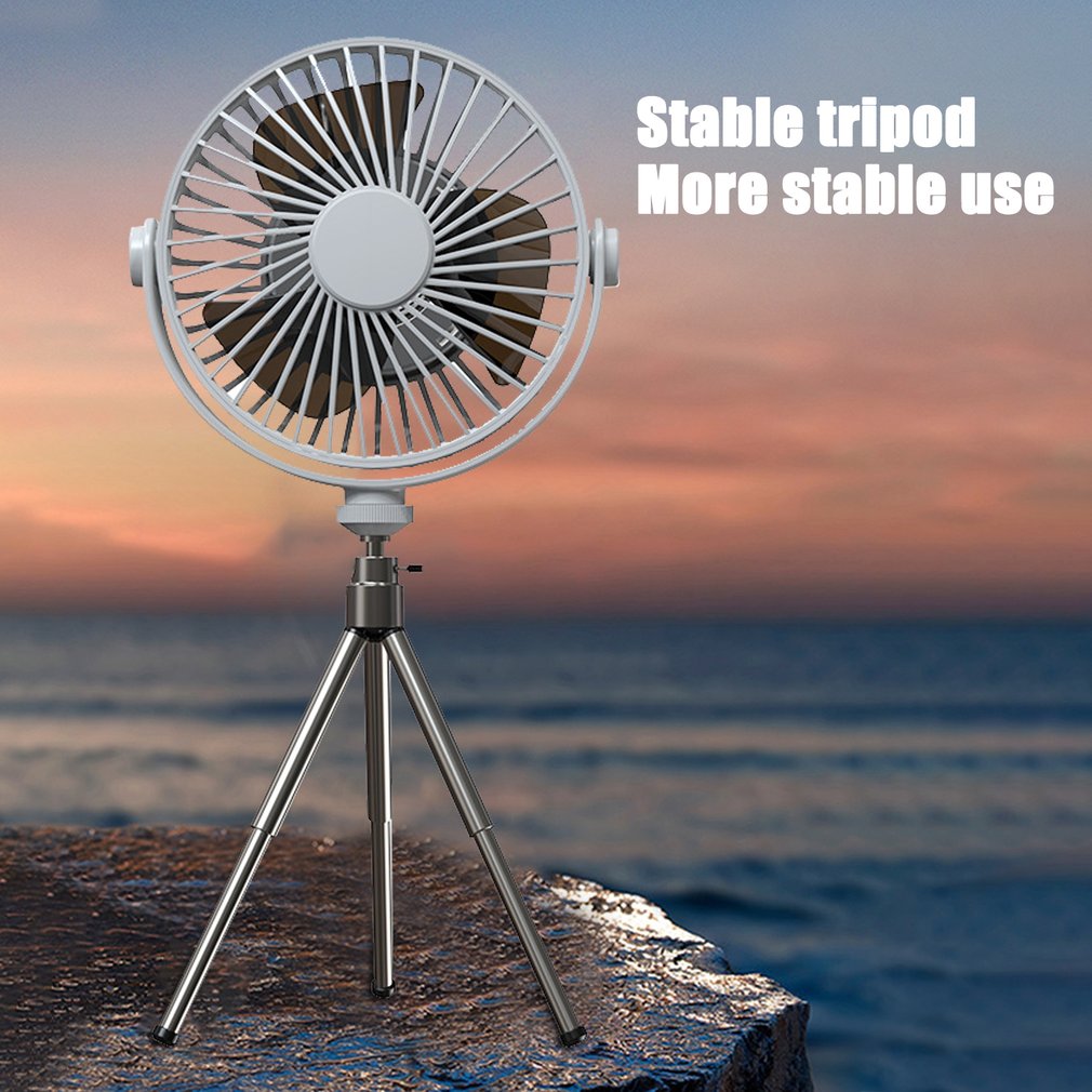 Foto 5 pulgar | Mini Ventilador con Rotación de 360° y Luz Led USB con Control Remoto - Venta Internacional