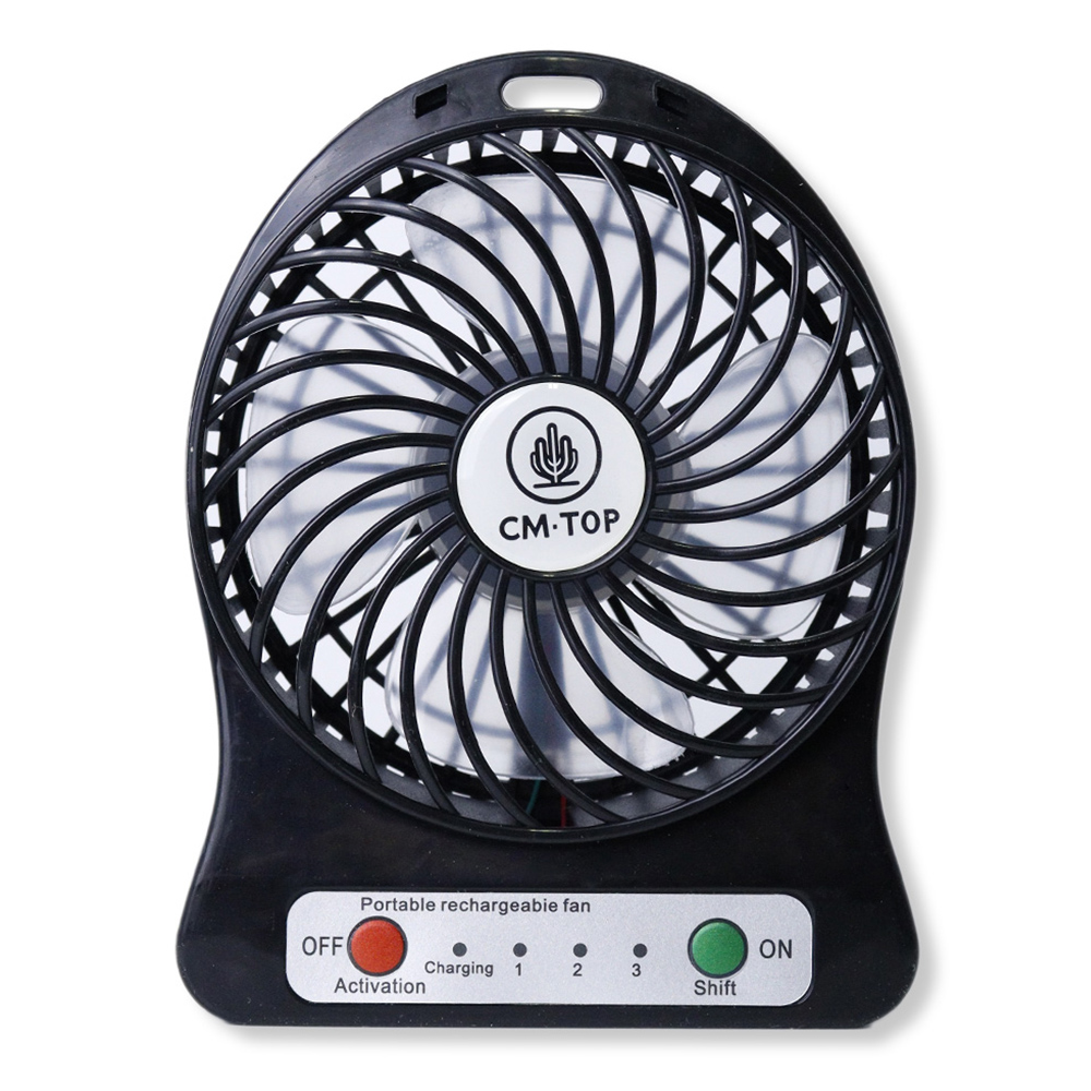 Foto 2 pulgar | Mini Ventilador Portatil Negro