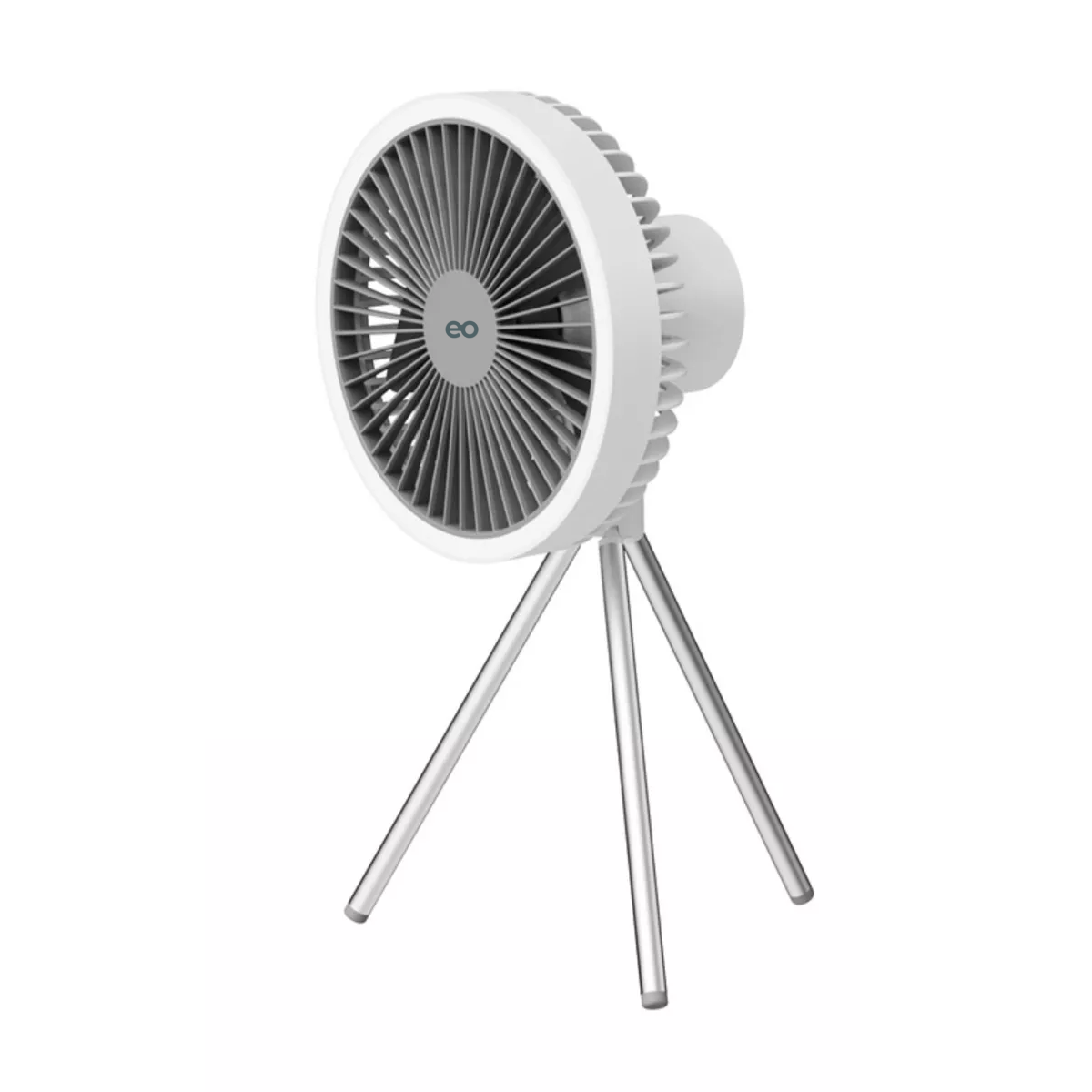 Foto 2 pulgar | Ventilador Portátil Usb Recargable Camping Luz Led Eo Safe Imports Esi-10485-1 Blanco