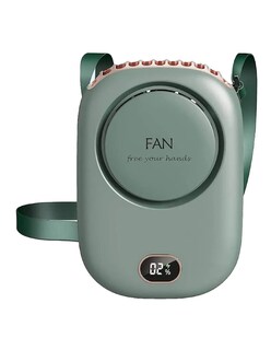 Foto 2 | Pequeño Ventilador Portátil Recargable Para Colgar + Gratis Termo De Regalo