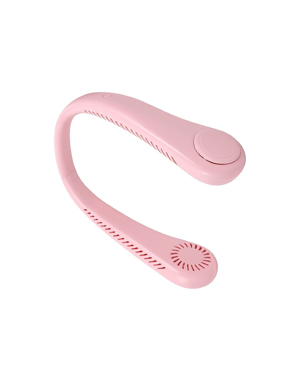 Foto 4 pulgar | Ventilador Portátil de Cuello Ajustable Rosa