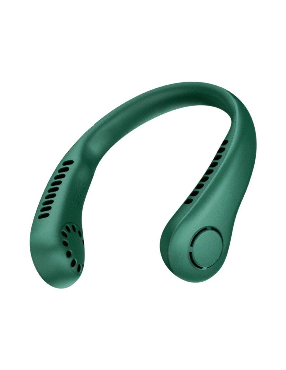 Foto 2 pulgar | Ventilador Portátil de Cuello Ajustable Verde