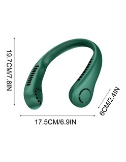 Foto 3 | Ventilador Portátil de Cuello Ajustable Verde