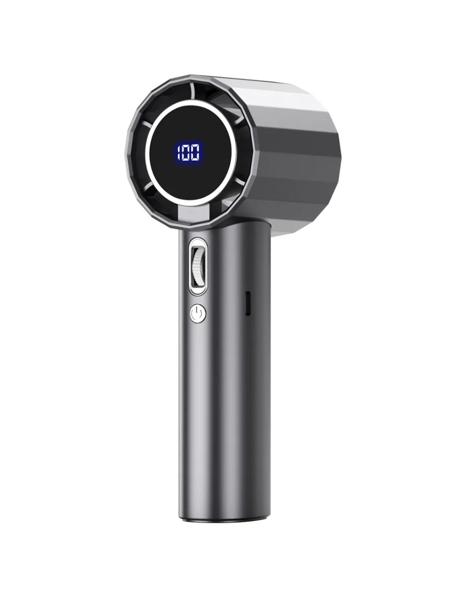 Mini Ventilador Portátil de Alta Velocidad Negro