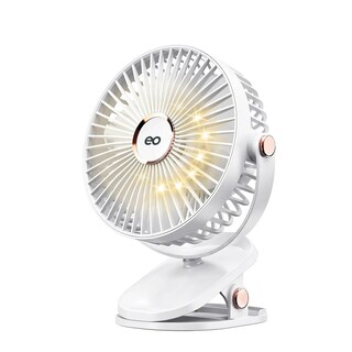 Foto 1 | Ventilador Portátil Redondo Recargable Con Clip Eo Safe Imports Esi-20127 Blanco