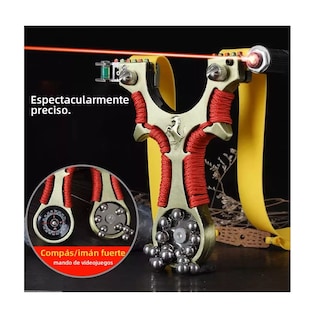 Foto 3 | Tirachinas Resortera Láser Infrarrojo Profesional Totalmente Metálico Eo Safe Imports Esi-16864 Multicolor