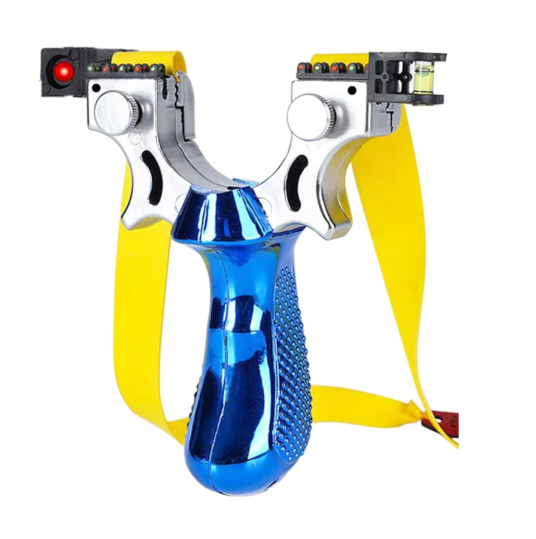 Foto 1 | Tirachinas Láser Profesional Para Exteriores Con Mango Azul Con Amarillo