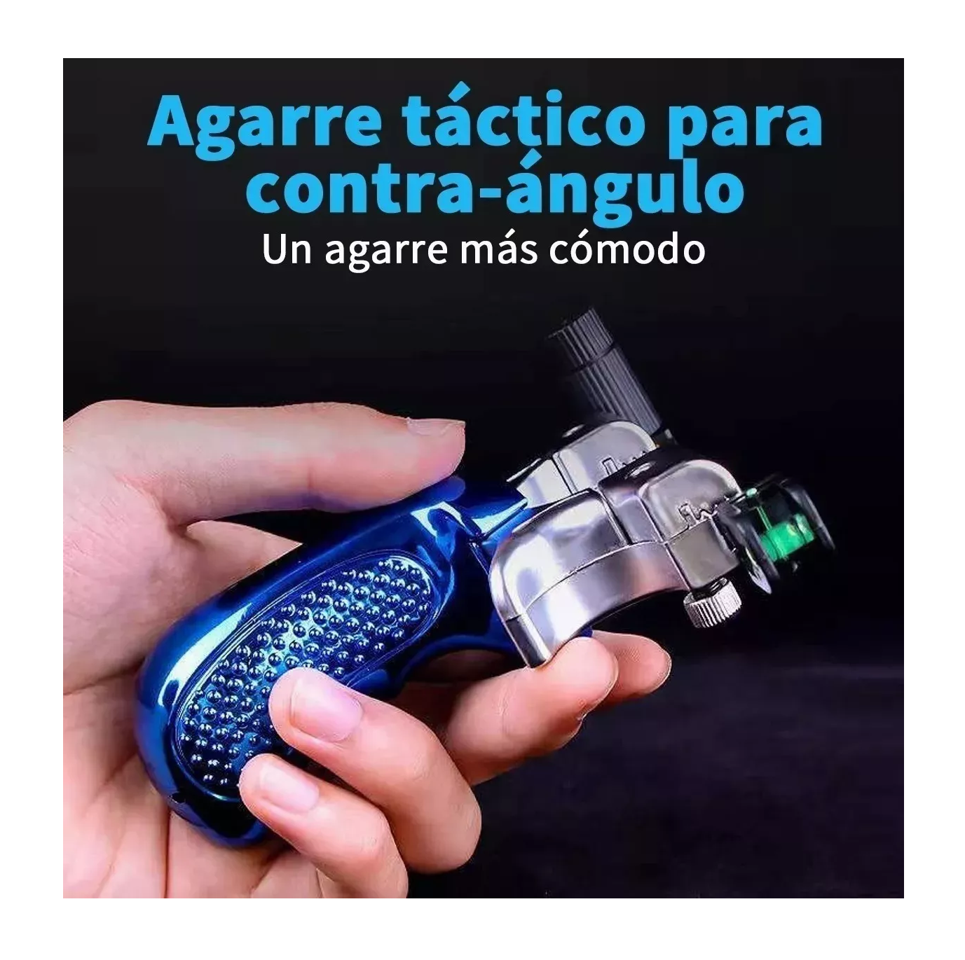 Foto 4 | Tirachinas Láser Profesional Para Exteriores Con Mango Azul Con Amarillo