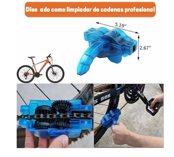 Foto 3 pulgar | Kit De Limpieza De Bicicleta De 8 Piezas