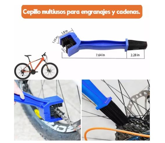 Foto 4 pulgar | Kit De Limpieza De Bicicleta De 8 Piezas