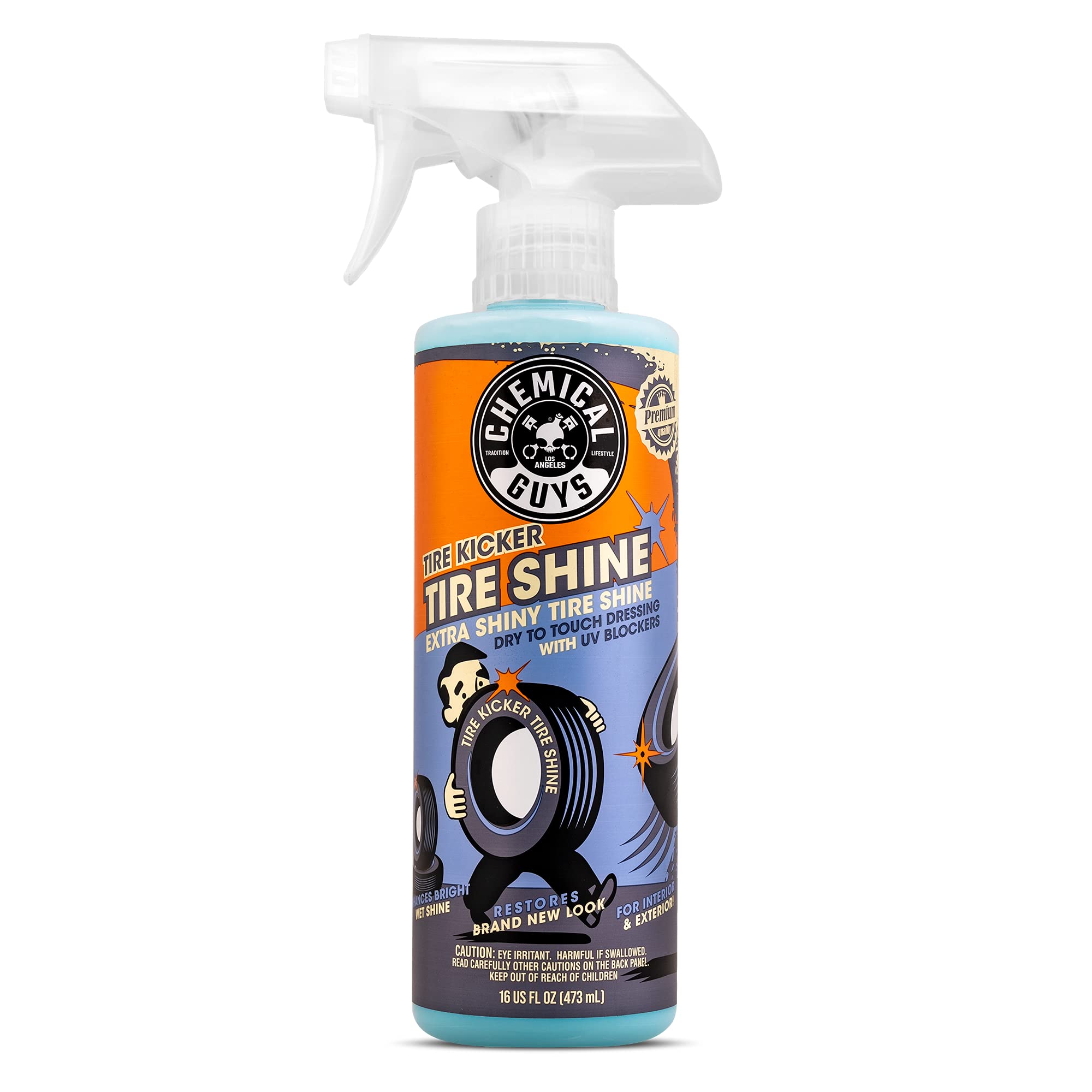 Foto 2 pulgar | Tire Shine Chemical Guys Tire Kicker, Extra Brillante, 473 Ml - Venta Internacional.