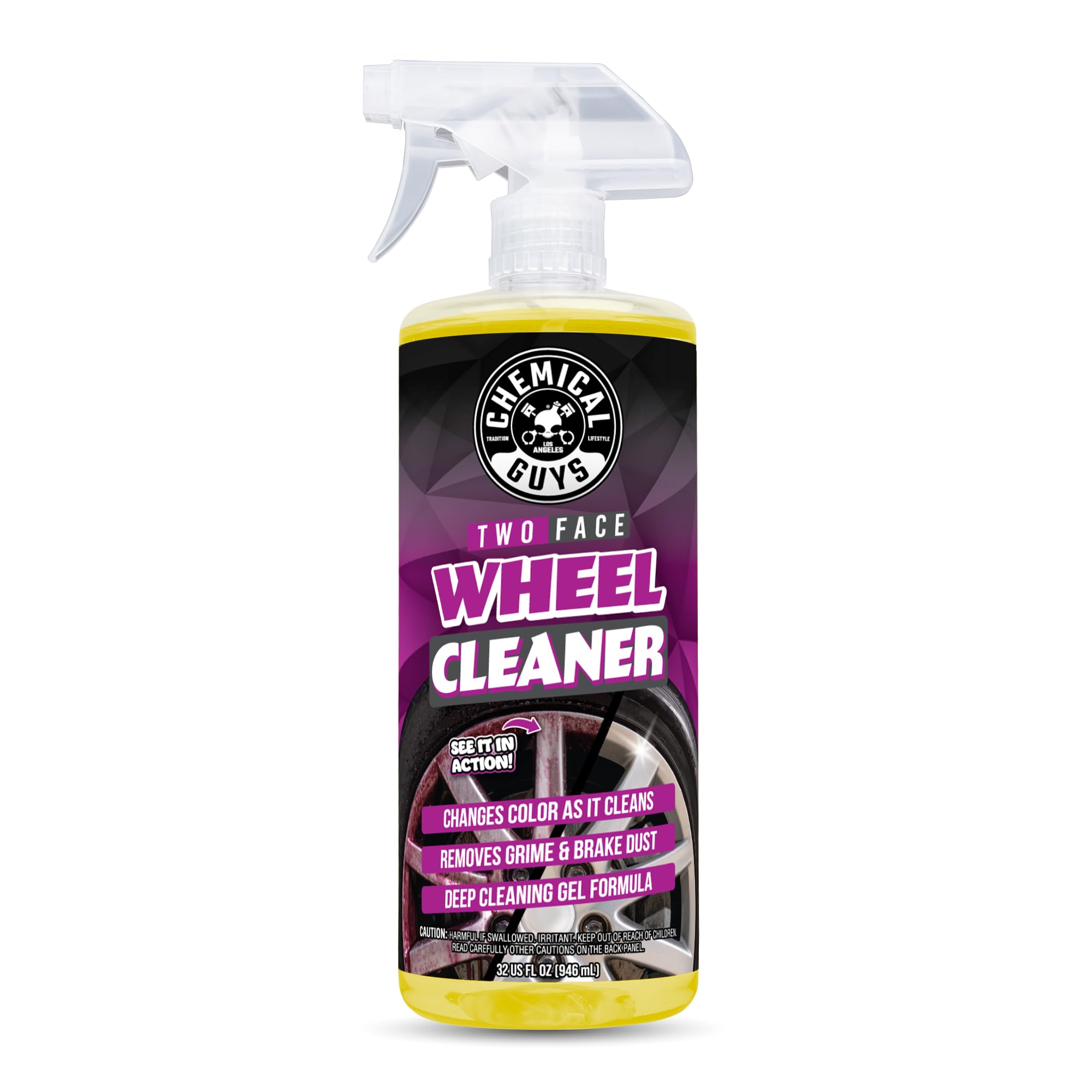 Foto 2 pulgar | Limpiador De Ruedas Chemical Guys Two Face 946 Ml Que Cambia De Color - Venta Internacional.
