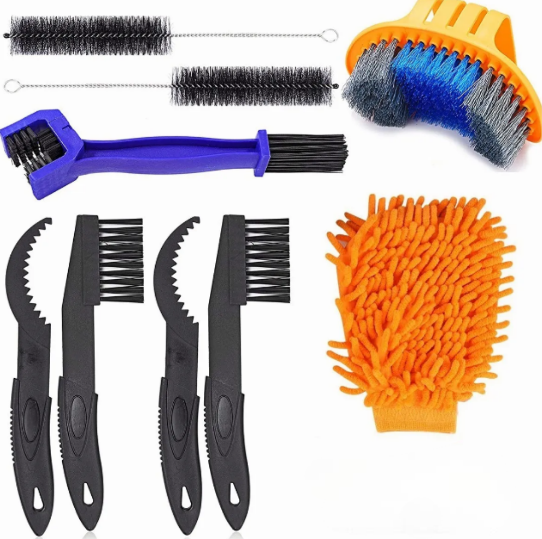 Foto 2 pulgar | Kit Limpiador Premium Xtellar De 9 Piezas Para Bicicletas Y Motos