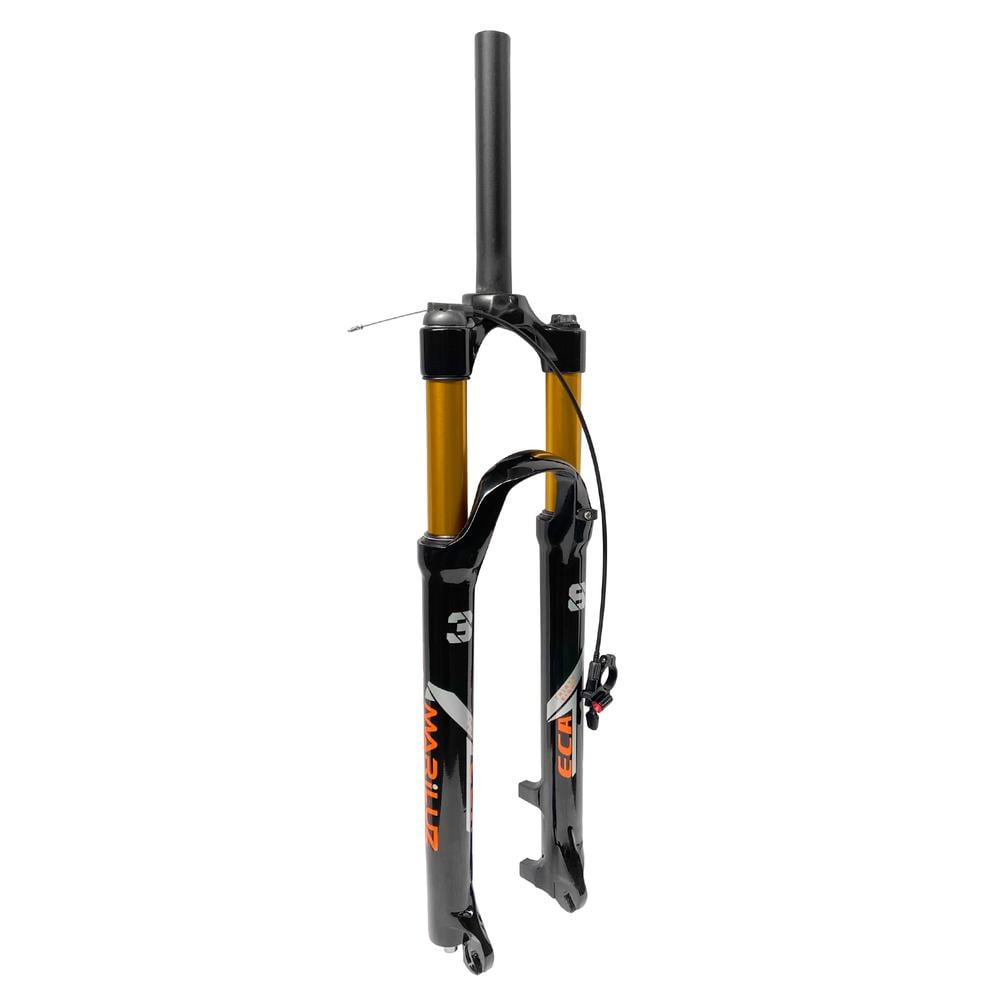 Tijera Para Bicicleta Mariluz R29 28.6 Mm Sin Rosca Al/al Bloqueo Lock Out Resorte Helicoidal Suspension Negro $1,565