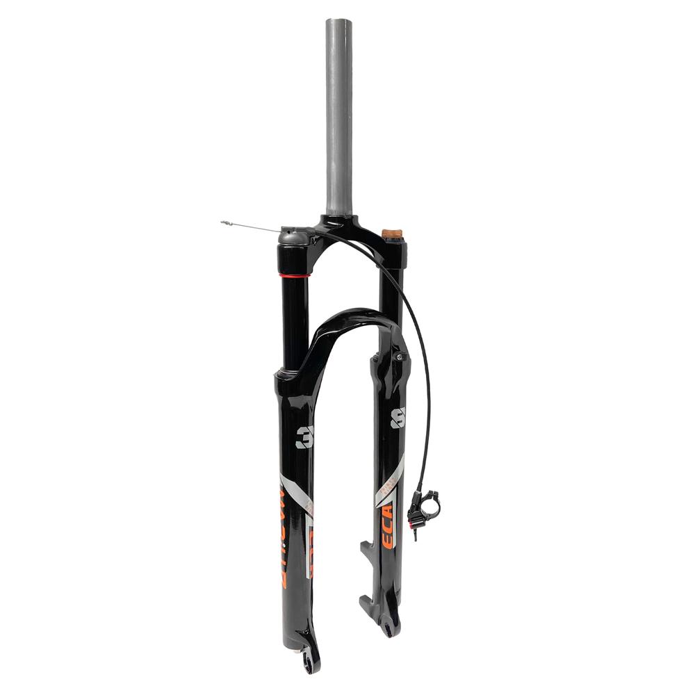 Tijera Para Bicicleta Mariluz R29 28.6mm Sin Rosca Fe/al Bloqueo Lock Out Resorte Helicoidal Suspension Negro