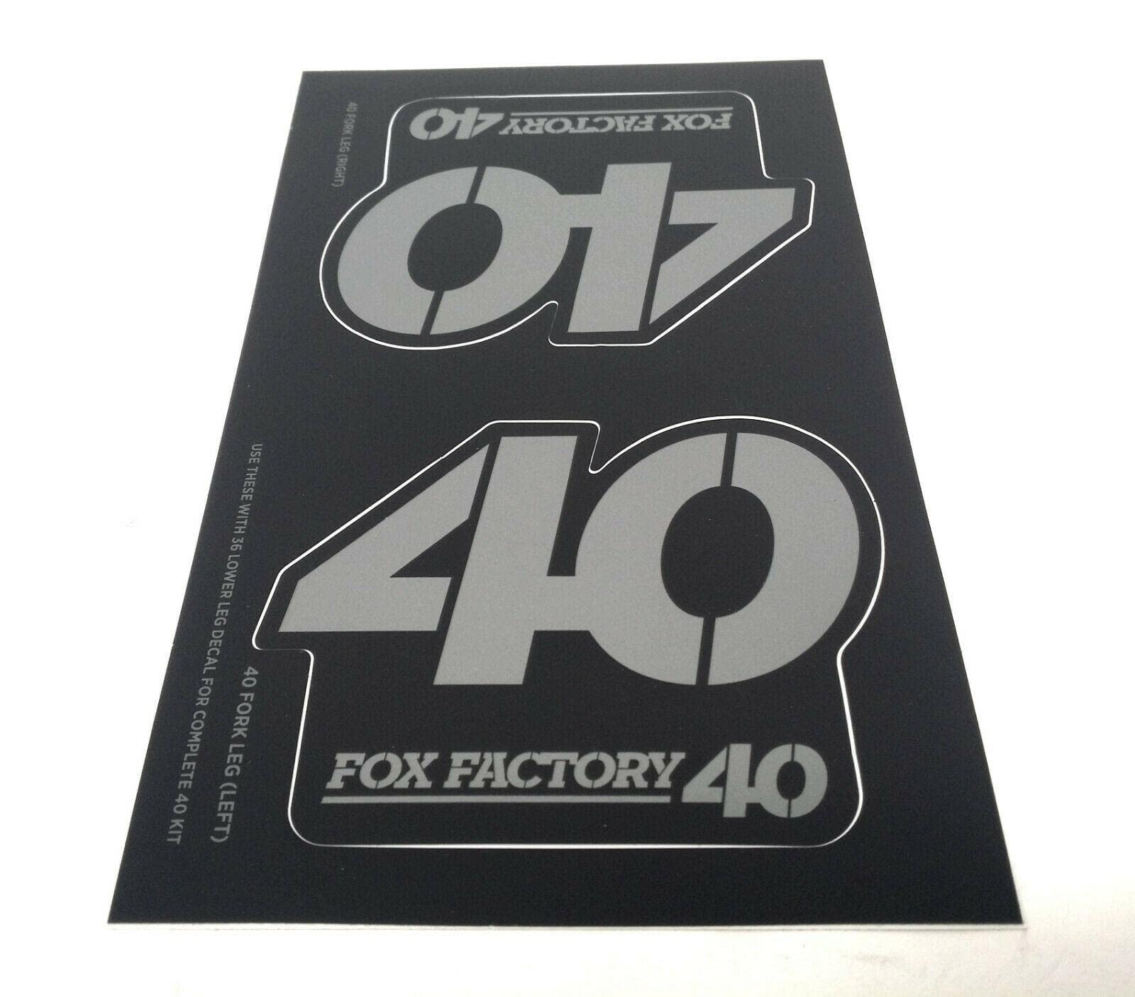 Foto 4 pulgar | Kit De Calcomanías Fox Racing Shox Heritage Para Horquilla Y Amortiguador - Venta Internacional.