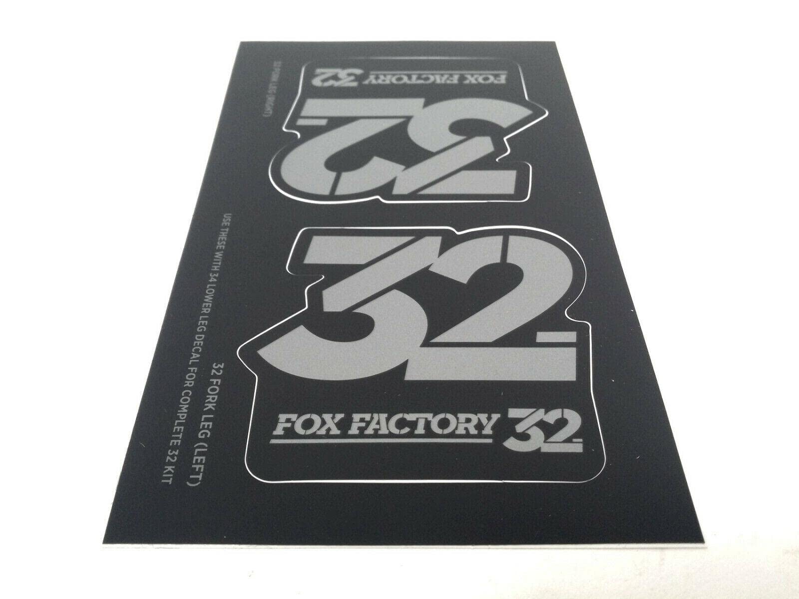Foto 7 pulgar | Kit De Calcomanías Fox Racing Shox Heritage Para Horquilla Y Amortiguador - Venta Internacional.