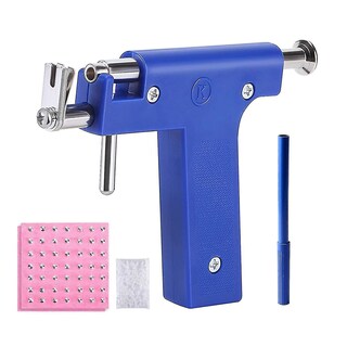 Foto 1 | Juego De Pistolas Perforadoras Para Orejas Cuchillas Artesanales De Acero Inoxidable - Venta Internacional.