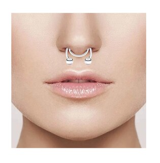 Foto 2 | 20 Piercing Falso Nariz Nostril Acero Multicolor