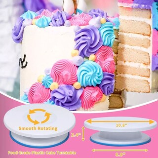 Foto 3 | Kit de Decoración de Pasteles Eo Safe Imports Esi-17984 Multicolor 322 Piezas