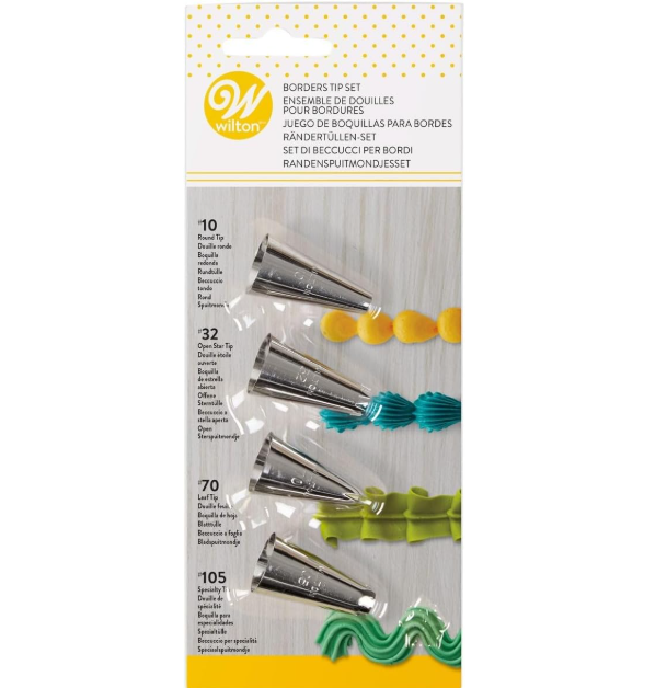 Foto 2 pulgar | Wilton Kit Duyas Para Bordes 4 Pz 700-776