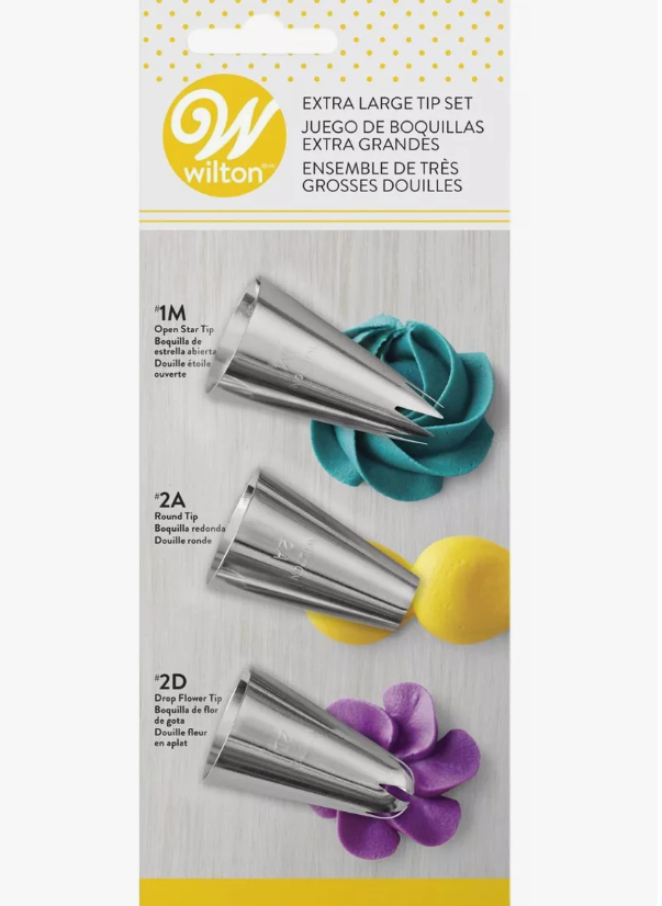 Foto 2 pulgar | Wilton Kit Duyas 1m, 2a, 2d Extra Grandes 3 Pz.