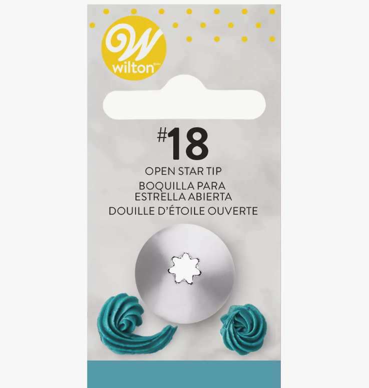 Wilton 418-18 Duya Estrella Abierta#18 Bli