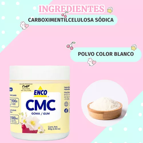 Foto 4 pulgar | Cmc Enco Endurecedor De Fondant 80 Grs