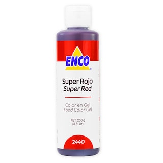 Foto 1 | Color Gel Super Rojo 250 Grs Enco