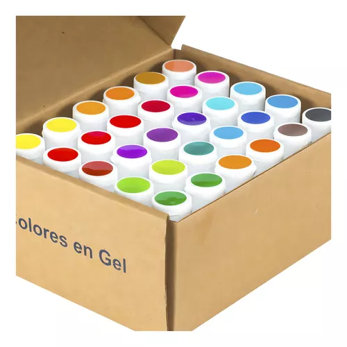 Kit 30 Color En Gel 40 Grs Enco