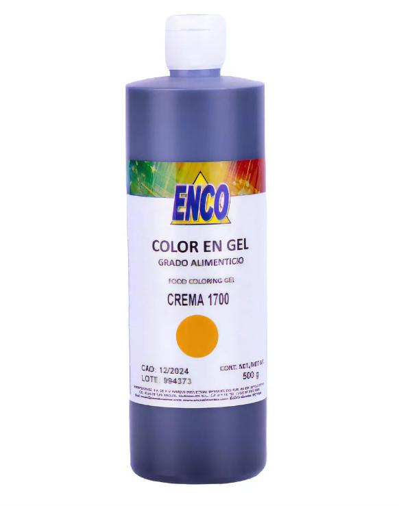 Foto 2 pulgar | Mega Color Gel Crema 500 Grs Enco