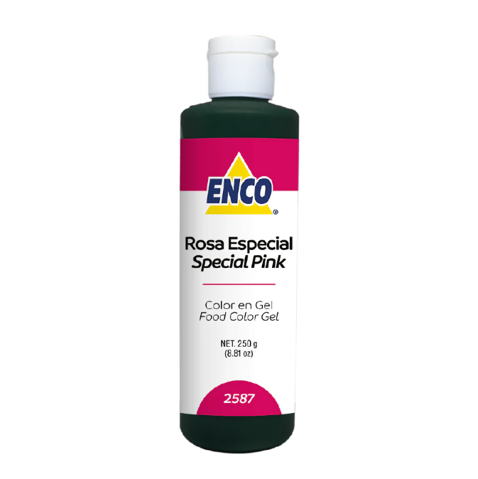 Color Gel  Rosa Especial 250 Grs Enco