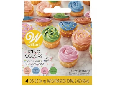 Foto 1 | Wilton Colorantes Para Glaseado Tonos Pastel 4 Pz