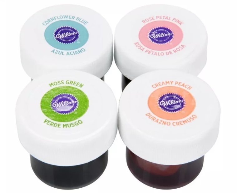 Foto 2 | Wilton Colorantes Para Glaseado Tonos Pastel 4 Pz