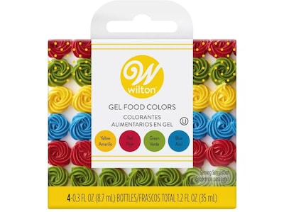 Foto 1 | Wilton Kit Colores Primarios 4 Pz. De 8.7 Ml C/u.