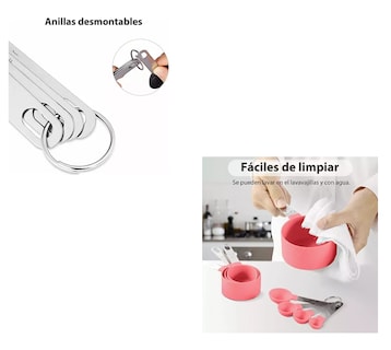 Foto 2 | Juego de Cuchara y Taza Medidora Belug 11 Piezas