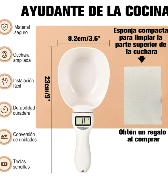 Foto 4 | Cuchara Xtellar Medidora Electrónicas De Repostería Pantalla Digital
