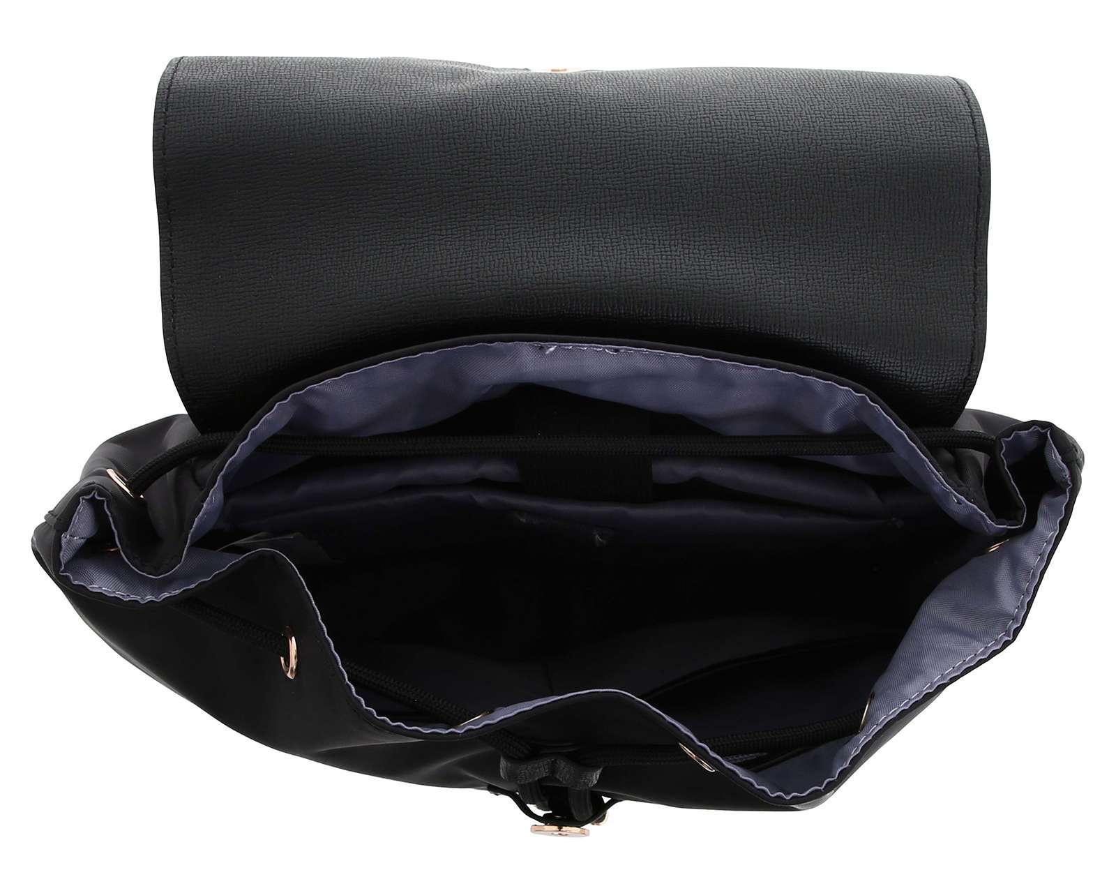 Foto 5 pulgar | Mochila para Laptop Lipault Plume Avenue Negra