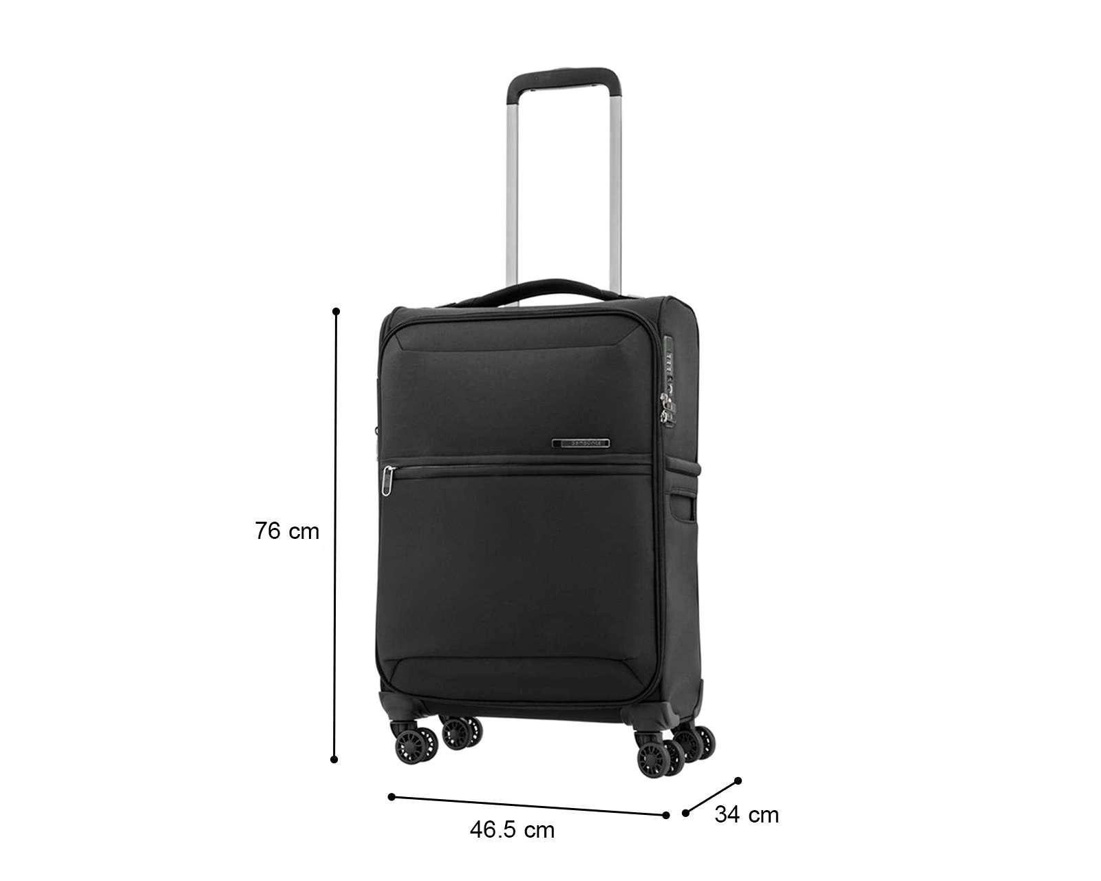 Foto 11 pulgar | Maleta Vertical Samsonite 72 HRS DLX 26" Negro
